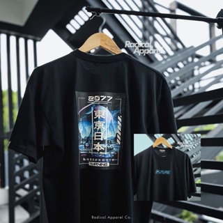 ☬◑﹍FUTURE 2077 CYBERPUNK UNISEX AESTHETIC TECHWEAR T-SHIRTS HYPEBEAST OVERSIZE SHIRTS | RADICAL APPA_12