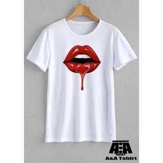 Lips T-shirt (Cotton Spandex)_12