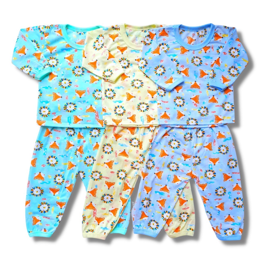 /Pay On The Place/ชุดนอน ผ้าฝ้าย สําหรับเด็ก 0-12 เดือน