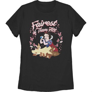 Womens Snow White Fairest Of Them All Disney Shirt cotton_01