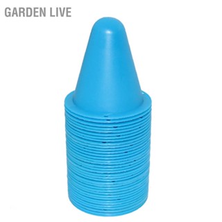 GARDEN LIVE กรวยจราจรสำหรับฝึกฟุตบอล วิ่ง กรวยจราจรสำหรับฝึกซ้อมกีฬา ชุด ​​10 ชิ้น