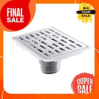 Odor-proof grille, square, pipe 2 - 2.5 inches, AMERICAN STANDRD, model A-8206-N, size 10 x 15 cm. Satin color