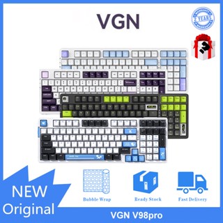 Vgn V98 pro คีย์บอร์ดไร้สายบลูทูธ สามโหมด