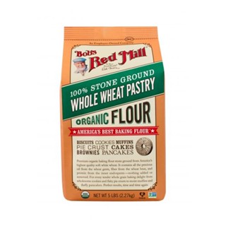 บ๊อบส์เรดมิลล์ กกBRM แป้งโฮลวีทเพสตรี้ 2.27OG WHOLE WHEATPASTRYFLOUR2.27KG