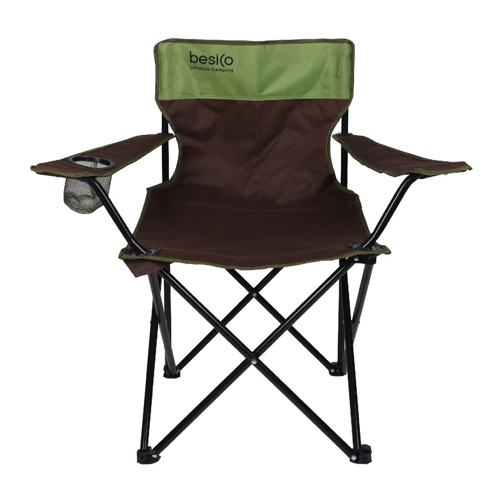 เบสิโค BIG20210713 เก้าอี้พนักพิง สีน้ำตาล/เขียวBESICOรุ่น BIG20210713backrest chairmodel brown/gree