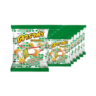 คาราด้า CARADA ข้าวเกรียบปลาหมึกโนริ 15ก.X12CRACKER NORI SEAWEED15G.X12