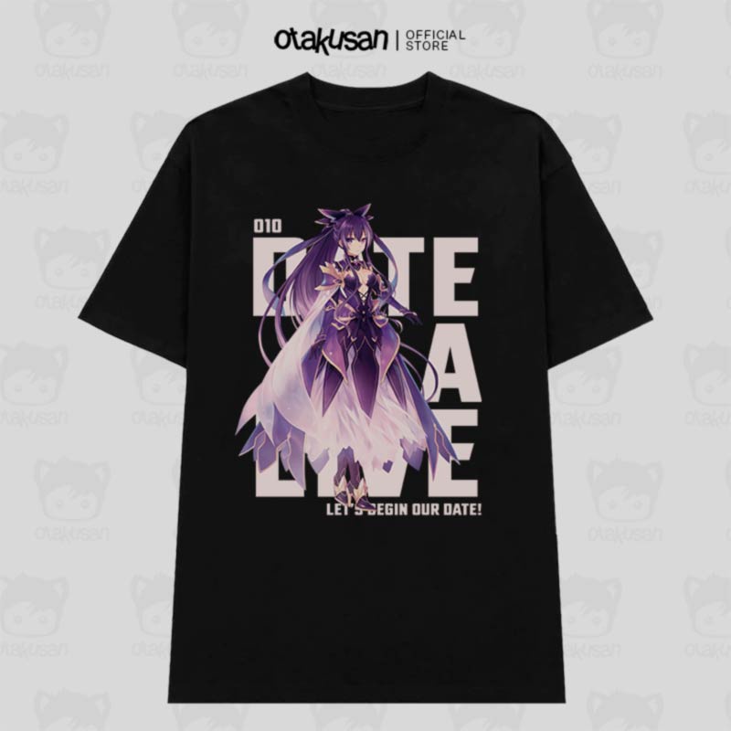 Date A Live Yatogami Tohka Short Sleeve T-Shirt_02