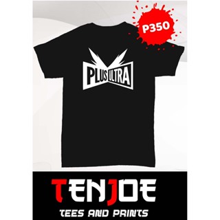 Plus Ultra  - My Hero Academia - Boku No Hero Academia Black / White Shirt_04