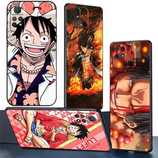 เคสโทรศัพท์มือถือซิลิโคน TPU แบบนิ่ม ลาย BS39 อนิเมะ One Piece Luffy Solon น่ารัก สําหรับ Redmi 10 Power 11 Prime 5G 12C A1 A1+ K50 Ultra K60 Pro K60E