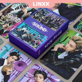 Linxx โปสการ์ดอัลบั้มรูป Kpop Stray Kids The Sound 55 ชิ้น