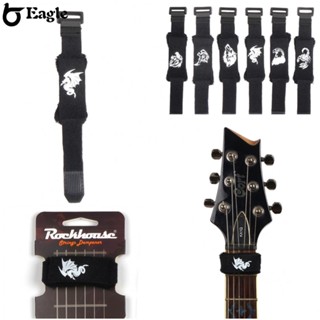 ⭐ Hot Sale ⭐Muter 1 Pcs 18cm Length 2.4cm Width Acoustic Black Fret Mute String Wraps