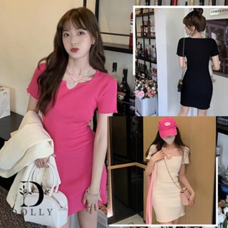 มินิเดรสสุดเซ็กซี่  เนื้อผ้าดีมากๆ  เดรสกระโปรงสั้น  ทรงสวยสุดๆ  มินิเดรสสไตล์เกาหลี