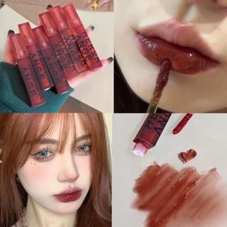 Herorange Cloud Mist ลิปสติก ลิปกลอส เนื้อแมตต์ กํามะหยี่ อิฐ สีแดง น้ําหมอก ชุ่มชื้น เคลือบริมฝีปาก ไม่มีถ้วย