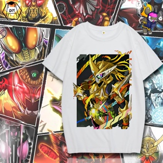 ❆☋Kamen Rider zi-ozio Shiwang 20 ปีอุปกรณ์ต่อพ่วงแขนสั้นชายเสื้อยืดอะนิเมะการ์ตูนเสื้อผ้าหญิงเสื้อผ้าเด็กฤดูร้อน_02