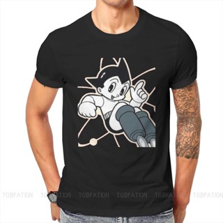 Men T-Shirt Mighty Atom Astro Boy Tetsuwan Atomu Cartoons Anime TShirt for Pink Less Soft Leisure T Shirt High Qual_02