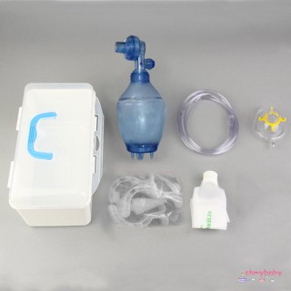 คู่มือ Simple Resuscitator Pvc Kid Ambu Bag + ชุดปฐมพยาบาลหลอดออกซิเจน [V/13]