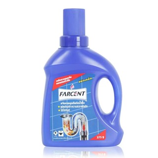 HOMEHAP FARCENT ผลิตภัณฑ์ขจัดท่อตัน ชนิดเกล็ด รุ่น JD-5103 ขนาด 375 กรัม น้ำยาล้างท่อตัน น้ำยาขจัดท่อตัน