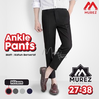 CELANA PRIA FORMAL ANKLE PANTS PANJANG SLIMFIT PREMIUM BISA COD / BAYAR DI TEMPAT SIZE 27-38