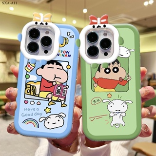 Samsung Galaxy A11 A12 A13 4G 5G เคสซัมซุง สำหรับ Case Cartoon Crayon Shin-chan เคส เคสโทรศัพท์ เคสมือถือ Full Back Cover Soft Silicone Cases Shockproof Casing Protective Shell