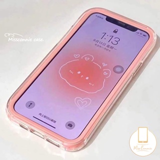 3 in 1 เคสโทรศัพท์มือถือ Tpu นิ่ม แบบใส กันกระแทก สีมาการอง หรูหรา สําหรับ iPhone 11 7Plus XR 8Plus 13 12 11 14 Pro Max 7 8 14 Plus X XS Max SE 2020