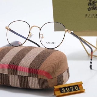 BURBERRY ใหม่ แว่นตากันแดดแฟชั่น ทรงกลม แบน ไฮเอนด์ สําหรับผู้ชาย ผู้หญิง 3070 2023