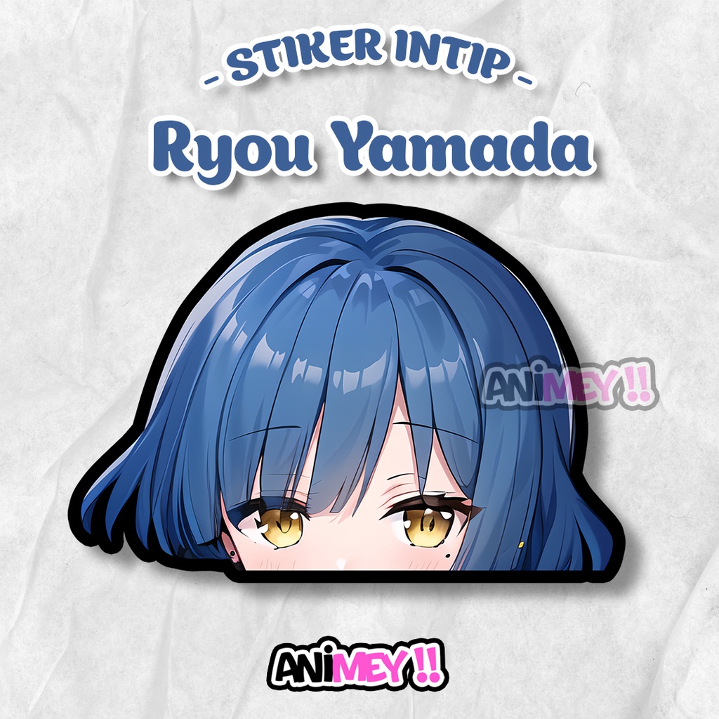 Ryou Yamada Bochi The Rock Peep Sticker / สติ๊กเกอร์อนิเมะกันน้ํา