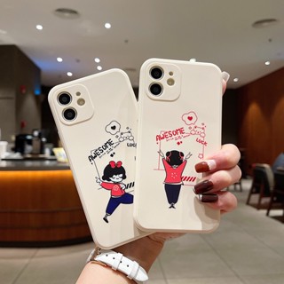 เคสป้องกันโทรศัพท์มือถือซิลิโคน ลายผู้หญิงรวย สําหรับ Apple iPhone 13 14 11 12promax SE2