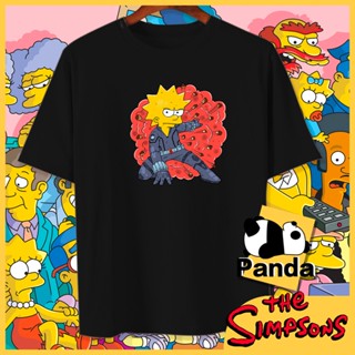 The Simpsons T-Shirt Marvel Comics Shirt Black Widow TShirt Cotton Unisex Asian Size 7 Colors_09