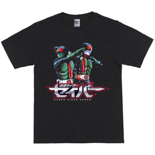 เสื้อยืดผู้ เสื้อยืด ผ้าฝ้าย พิมพ์ลายการ์ตูนอนิเมะ KAMEN RIDER สินค้าหวีโดย Don Juanism S-5XL_01