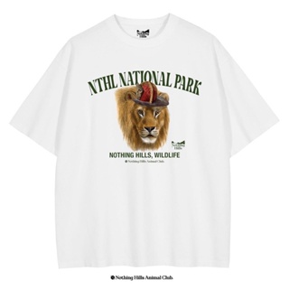 " The Lion " เสื้อยืดทรงหลวมOversize By Nothing Hills™