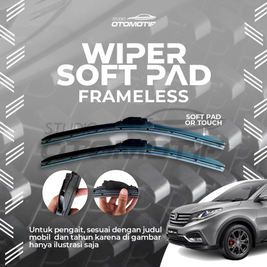 WIPER DFSK GLORY 580 SOFT PAD FRAMELESS ZX9 WIPER DFSK GLORY 580