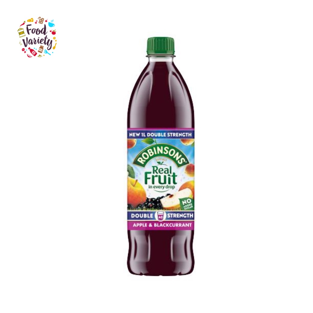 Robinsons Double Strength Apple & Blackcurrant 750ml