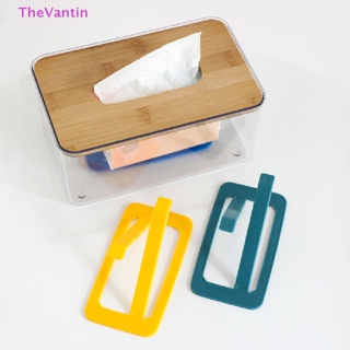 Thevantin กล่องทิชชู่ แบบสปริงอัตโนมัติ 2 ชิ้น