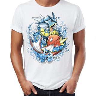 New Men T Shirts Magikarp Dream Your Dream Gyarados Pokemon Awesome Artwork Printed O-Neck Tee Shirts Oversize_07