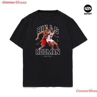 tshirt ConverShoes เสื้อยืดกีฬา Slam Dunk T-shirtDpoy Original ออกแบบบาสเกตบอลเสื้อยืดคอกลมผ้าฝ้าย Guoman Joint Slam Dun