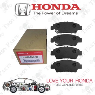 แผ่นผ้าเบรกหน้า สําหรับ Honda 45022-TFO-G00 45022-TK6-A00 City TMO T9A CRZ Freed Insight Jazz Year 2012