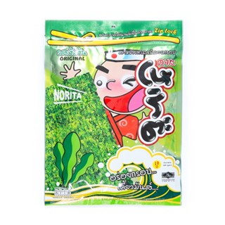 โนริตะสาหร่ายอบกรอบรสเข้มข้น NORITA 4 กรัมX12SWAWEED ORIGINAL 4GX12