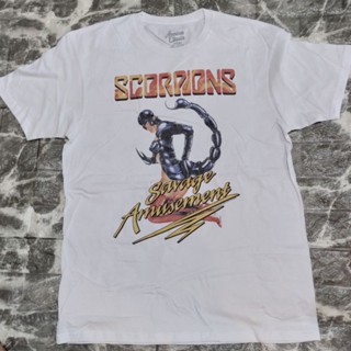 เสื้อ​วง​ Scorpion savage amusement ลิขสิทธิ์​แท้​ปี​2019