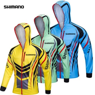 SHIMANO ใหม่ เสื้อแจ็กเก็ต เสื้อตกปลาชิมาโน่ มีฮู้ด กันน้ํา แบบแห้งเร็ว สําหรับผู้ชาย เหมาะกับการตกปลา เดินป่า ปั่นจักรยาน ตกปลา 2023