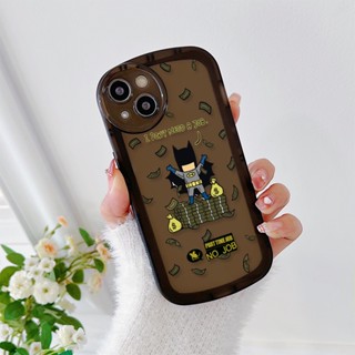 เคส OPPO Reno8T 5G 8 Pro Reno8 Reno 8z 5G 7 5 Pro 7z 7Lite 6 5 4 z 2 F Reno7Z Reno8Z Reno5 โทรศัพท์มือถือแบบนิ่ม กันกระแทก ลายแบทแมน ธนบัตร สําหรับ