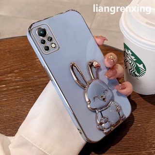 เคส infinix note 11 PRO infinix note 11S เคสซิลิโคนนิ่ม ชุบไฟฟ้า กันกระแทก สําหรับ infinix note 11 PRO infinix note 11S DDTZZJ01 น่ารัก ลายการ์ตูน กันกระแทก