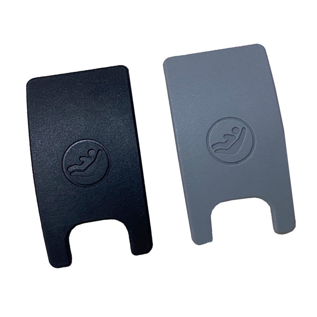 ใหม่สีดําสีเทาที่นั่งด้านหลัง Isofix Slot Trim สําหรับ Audi A6 C7 S6 Allroad Avant A7 4G S7 RS6 RS7 