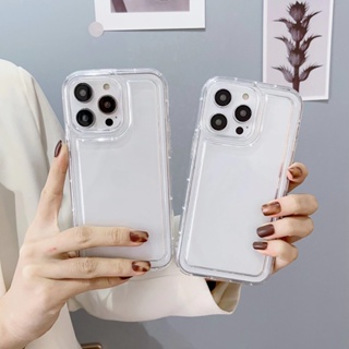 TPU เคสมือถือFor Iphone 14 Pro Max 7 8 Plus 11 12 13 XR X Xs SE 2020 6s 6 7plus 8plus 14promax 13ProMax เคสใสถุงลมนิรภัย