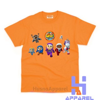 เสื้อยืด ลาย Go JETTERS สําหรับเด็ก