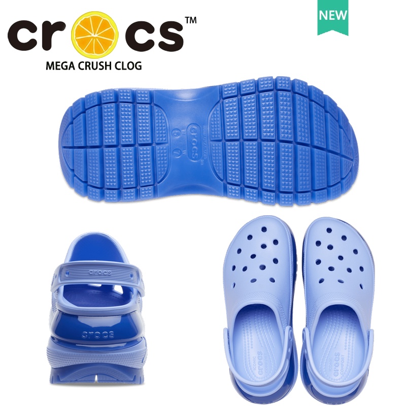 รองเท้า cross แท้ cross mega crush รองเท้าเสริมส้นผู้หญิง สีน้ำตาล/เจ็ดสี รองเท้าแตะน่ารัก รองเท้าไปทะเล|207988