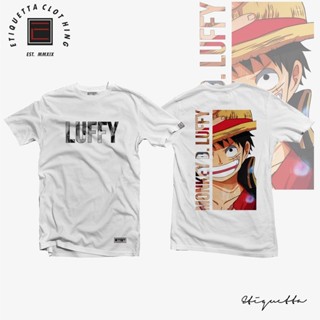  ใหม่เอี่ยมอนิเมะAnime Shirt - ETQT - One Piece - Monkey D Luffy v2