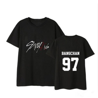 【ใหม่】เสื้อยืด พิมพ์ลายตัวอักษร KPOP Stray Kids The HYUNJIN สําหรับเด็ก_09