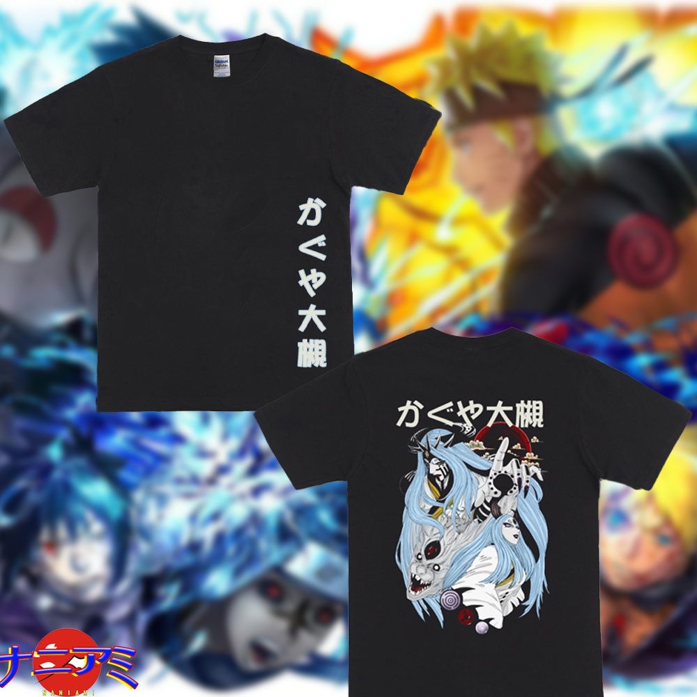 เสื้อยืดAnime Naruto Kaguya Tshirt Merchandise Anime Shirt