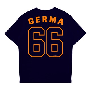 Kizaru เสื้อยืดลําลอง สําหรับผู้ชาย แขนสั้น พิมพ์ลายอนิเมะ Number Series GERMA 66S-5XL