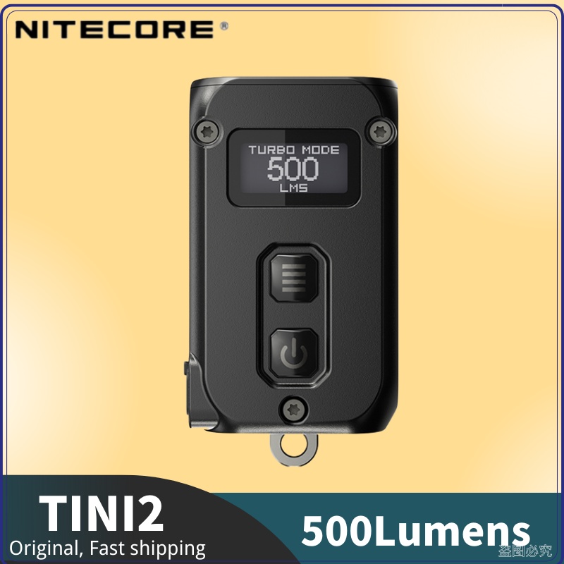 ของแท้ NITECORE TINI2 พวงกุญแจไฟฉาย Led P8 5 โหมด พลังงานสูง ชาร์จ USB ขนาดเล็ก